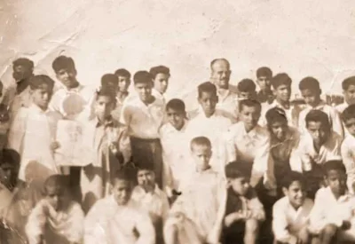 بشمي يعرض صورة نادرة للهاشمي في طفولته.. رسم عبدالناصر بالعام 1956