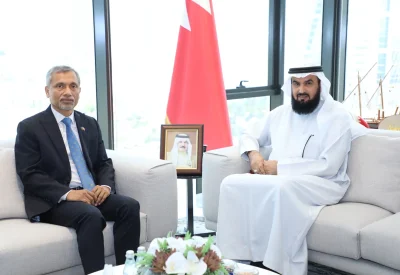 نائب رئيس مجلس شؤون الأوقاف الإسلامية يستقبل سفير جمهورية بنغلاديش الشعبية لدى مملكة البحرين