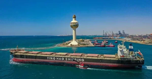 "موانئ" السعودية تعلن إضافة خدمة شحن جديدة إلى ميناء جدة الإسلامي
