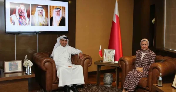 وزيرة شؤون الشباب تجتمع بوزير الدولة لشؤون الشباب والرياضة الكويتي