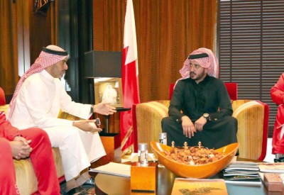 خالد بن حمد:  أثلجت صدورنا بإنجازاتك المتميزة فأنت نموذج للرياضي المُشرف