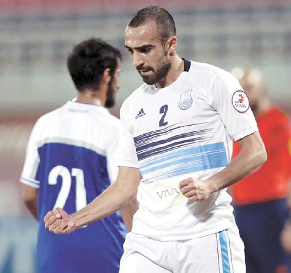 عرض بحريني للاعب اليرموك عدنان