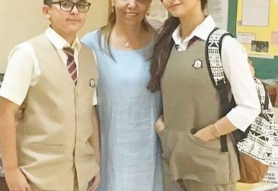 حلا الترك تبدأ عامها الدراسي الجديد