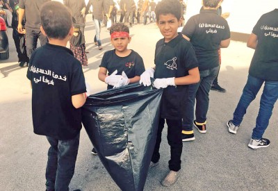  الغتم: إزالة 140 طنا من القمامة من المآتم يوميًا