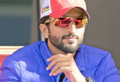 ناصر بن حمد يشيد بدعم طيران الخليج لبطولة الرجل الحديدي 70.3