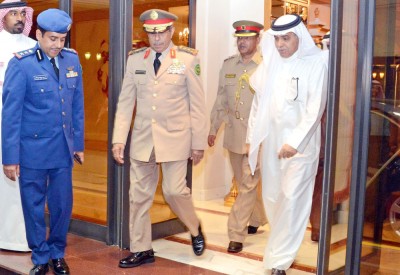 رئيس الأركان يستقبل نظيره السعودي 