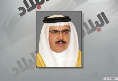 سمو ولي العهد يتلقى برقية تهنئة من وزير الداخلية 