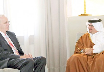 سمو ولي العهد:	العلاقات الاستراتيجية بين المنامة وواشنطن محل اهتمام دائم