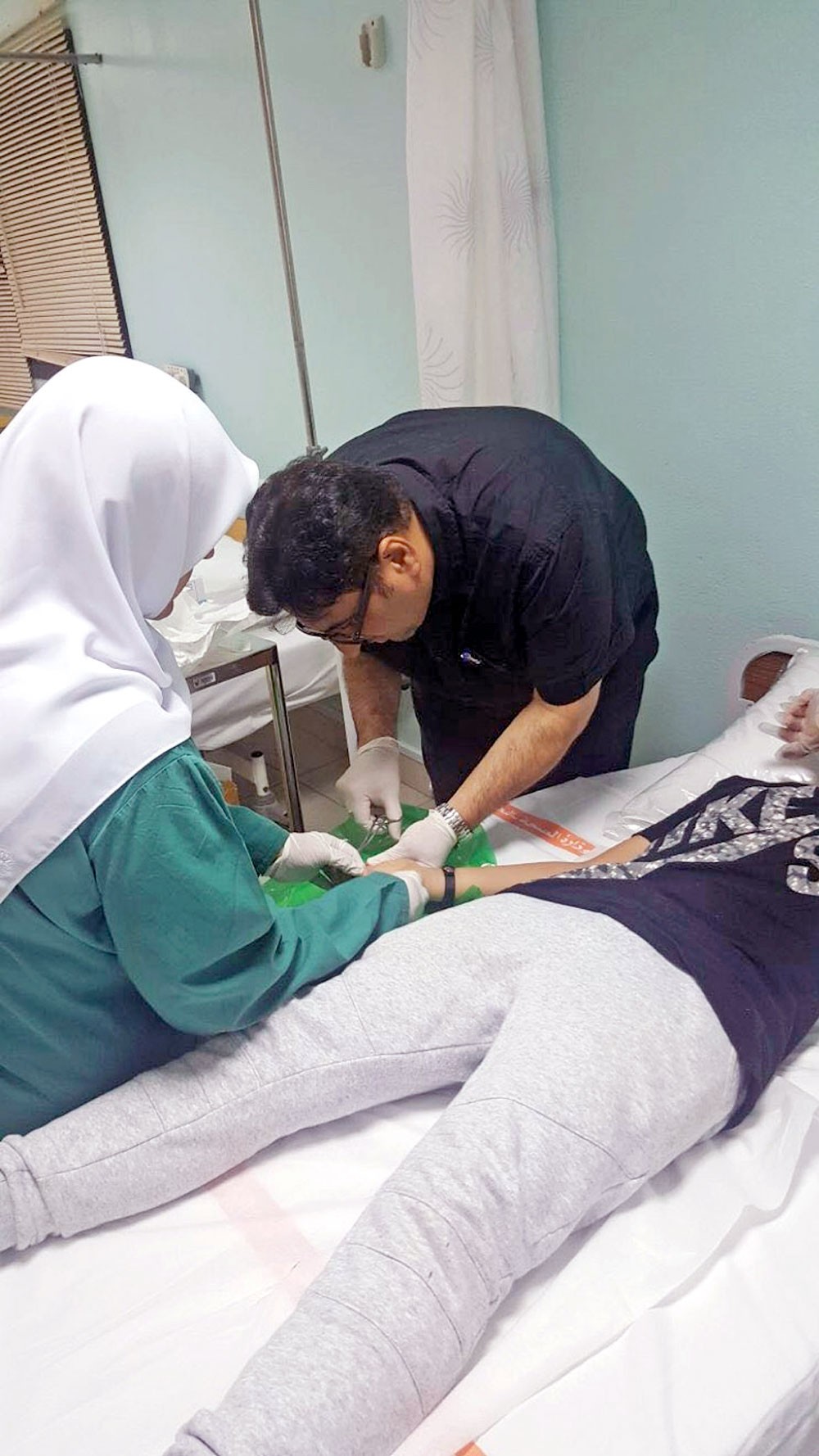  البصري: عيادة الإمام الحسين استقبلت 1763 حالة خلال 6 أيام