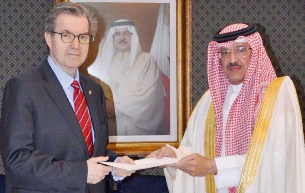 سفيرنا لدى السعودية يتسلم أوراق اعتماد سفير النرويج