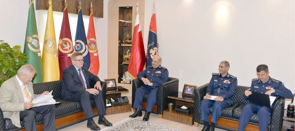 رئيس الأمن العام يستقبل السفير الألماني