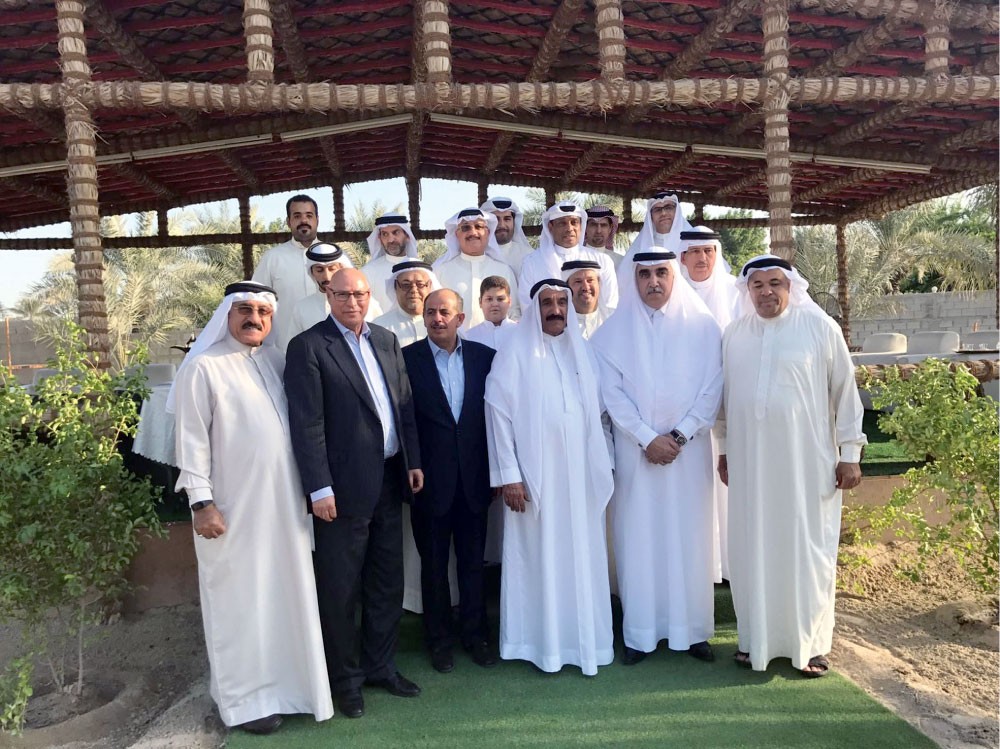 “بيت السكران” يحتفي بالسفيرين العراقي والأردني