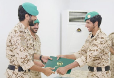 تخريج دورة عسكرية بالحرس الملكي