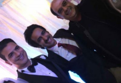 “طفاش وجسوم” يلبيان دعوة حفل زفاف في مصر