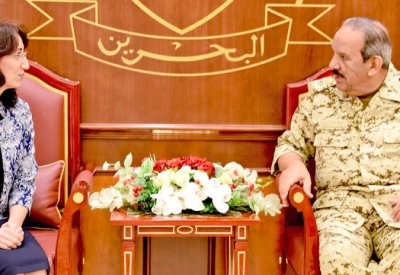 القائد العام يودِّع السفيرة التركية