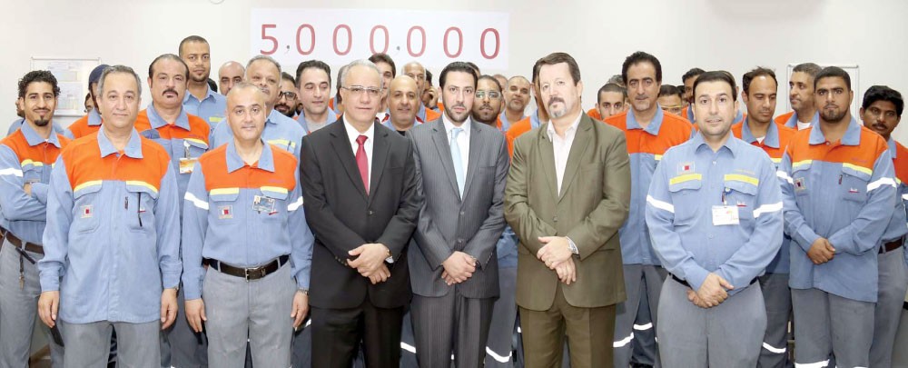 “ألبا” تحقق 5 ملايين ساعة عمل دون إصابات 