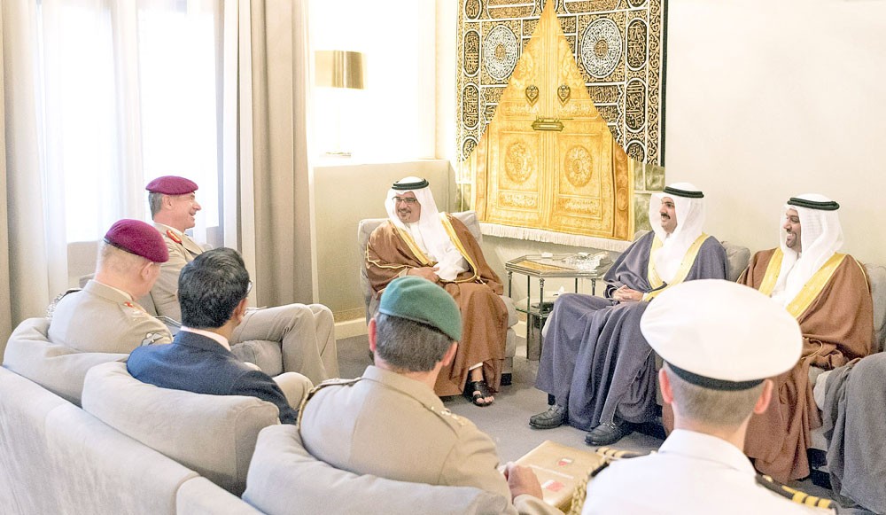 نائب جلالة الملك:  اهتمام بحريني متواصل لتعزيز التعاون مع المملكة المتحدة