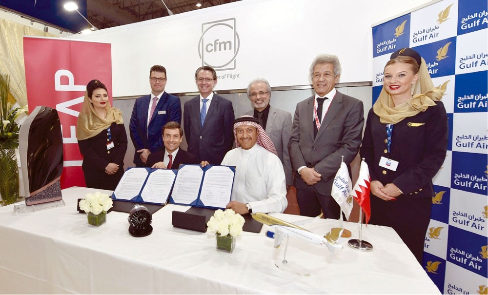“طيران الخليج” تشتري محركات “طراز LEAP-1A” 