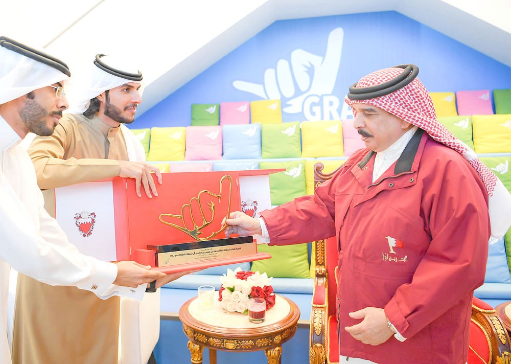 العاهل: البحرين تلعب دورا مهما في احتضان البطولات العالمية