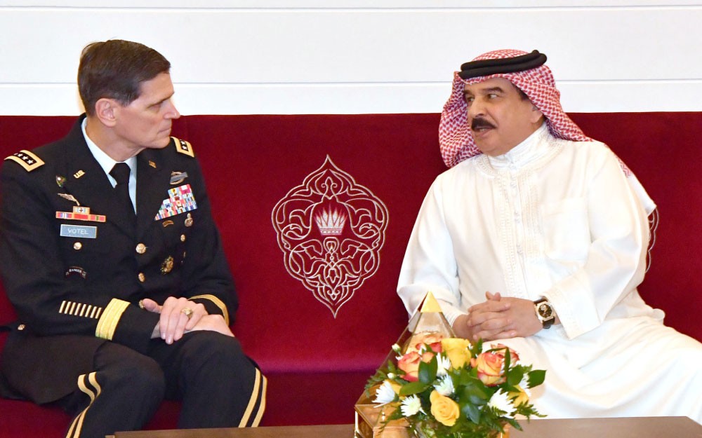 جلالة الملك: التعاون الدفاعي بين البحرين وأميركا محل اعتزاز