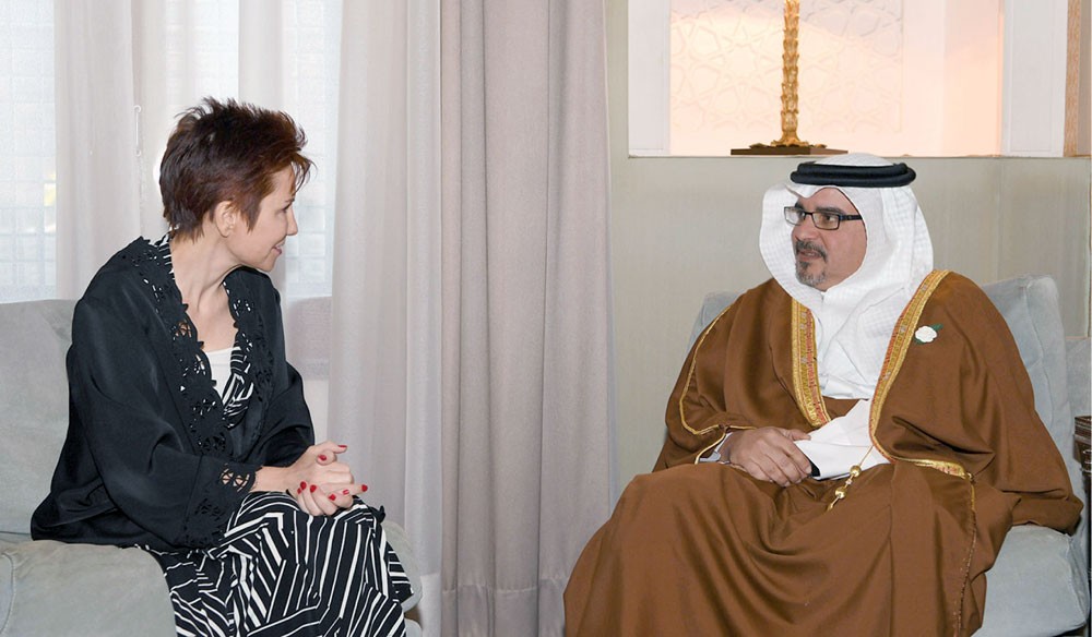 سمو ولي العهد:  جلالة الملك رسخ تعاونا مثمرا مع فرنسا