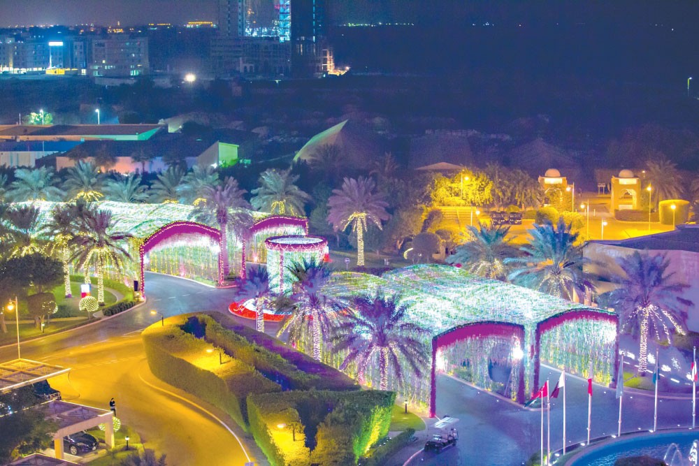 الريتز كارلتون البحرين يقدم التصميم الجديد للحديقة العائمة