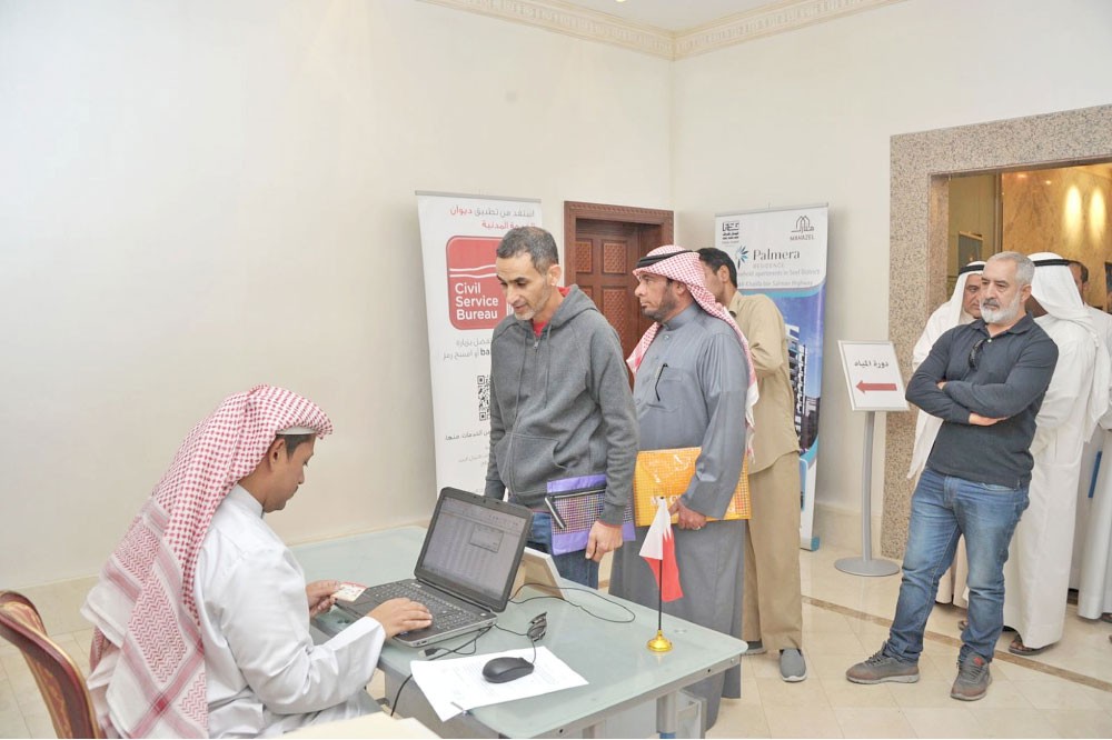 استمرار توزيع وحدات مشروع 609 بسترة