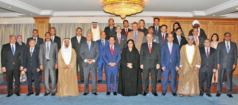 حفل توديع تكريما لسفير باكستان في البحرين