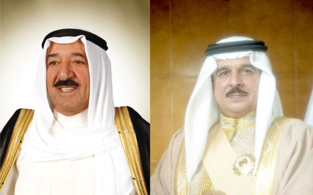جلالة الملك يهنئ أمير الكويت