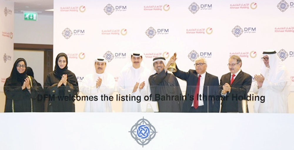 إدراج أسهم “الإثمار القابضة” رسميا بسوق دبي