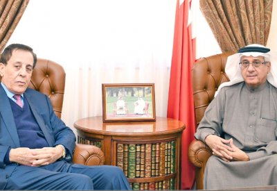 الحمر يشيد بدور مركز الدراسات الاستراتيجية 