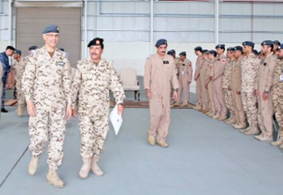 “الدفاع”: افتتاح منشآت  في “عيسى الجوية”