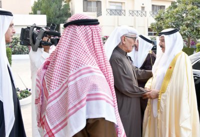 جلالة الملك:  الفقيد مبارك كانو أسهم في نهضة البحرين التجارية