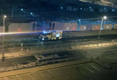 إغلاق شارع “العمل” جراء تسرب زيت