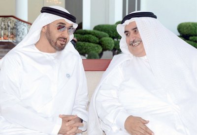 جلالة الملك يبعث برسالة إلى ولي عهد أبوظبي 