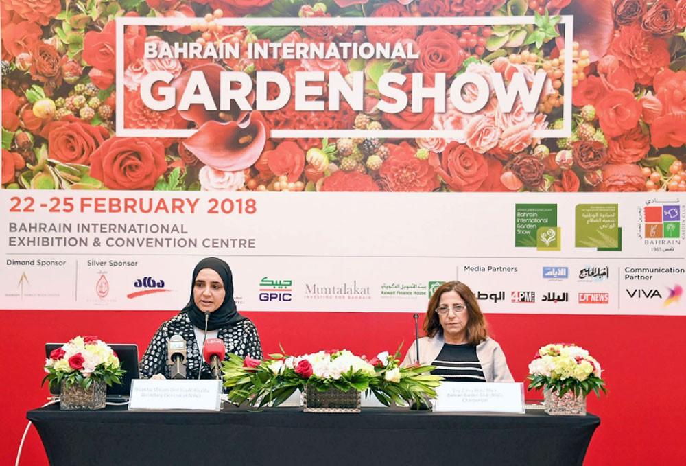 قرينة جلالة الملك تفتتح معرض الحدائق 21 الجاري 