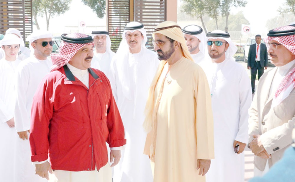 العاهل يشهد سباق كأس جلالته للقدرة للعموم والناشئين