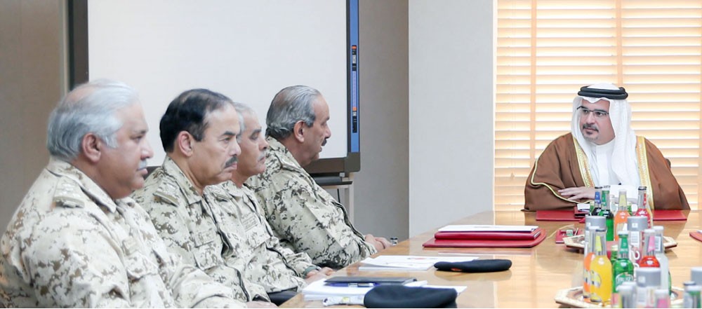 سمو ولي العهد: تطوير وتحديث قوة الدفاع لمواصلة أداء دورها الوطني