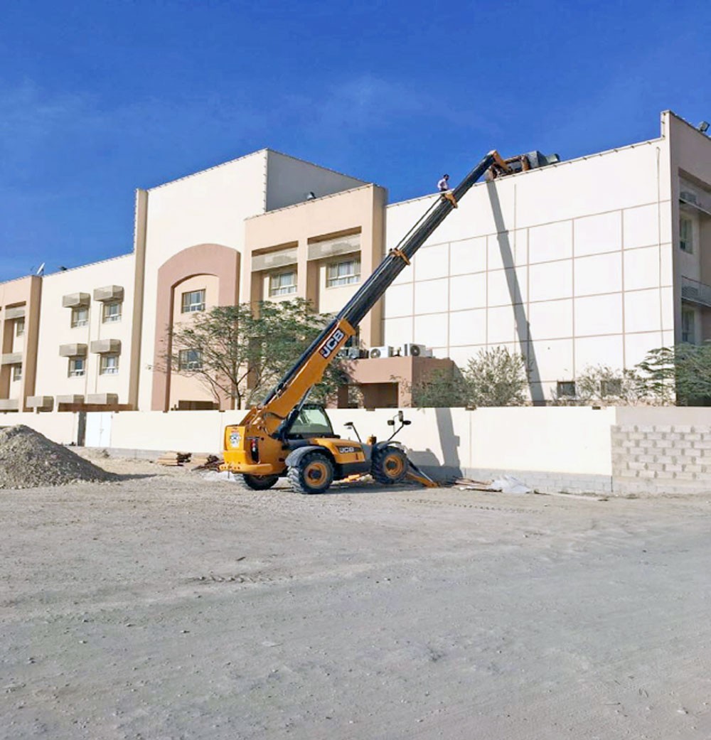 بدء إنشاء طابق إضافي بـ “السلام الابتدائية للبنات”