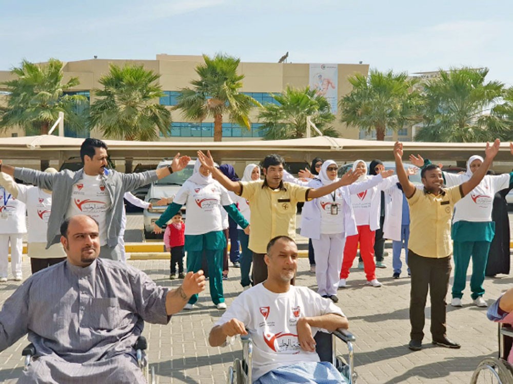 “إبراهيم خليل كانو” يشارك في اليوم الرياضي