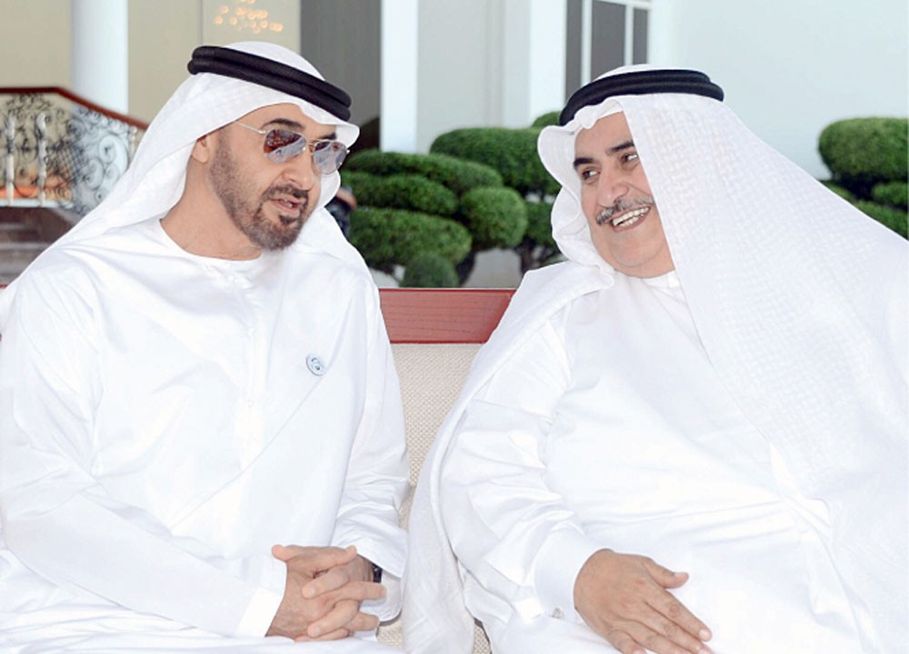 جلالة الملك يبعث برسالة إلى ولي عهد أبوظبي 