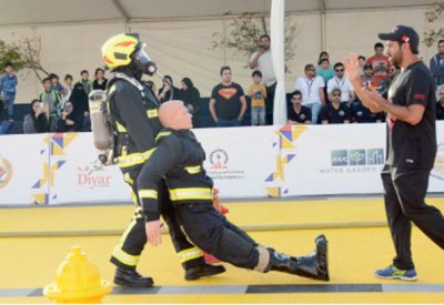 الحسن يشيد بتضحيات رجال الدفاع المدني
