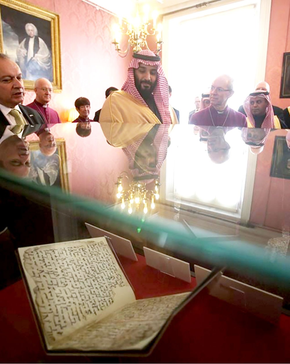 ولي العهد السعودي وكبير أساقفة كانتربري يؤكدان التسامح
