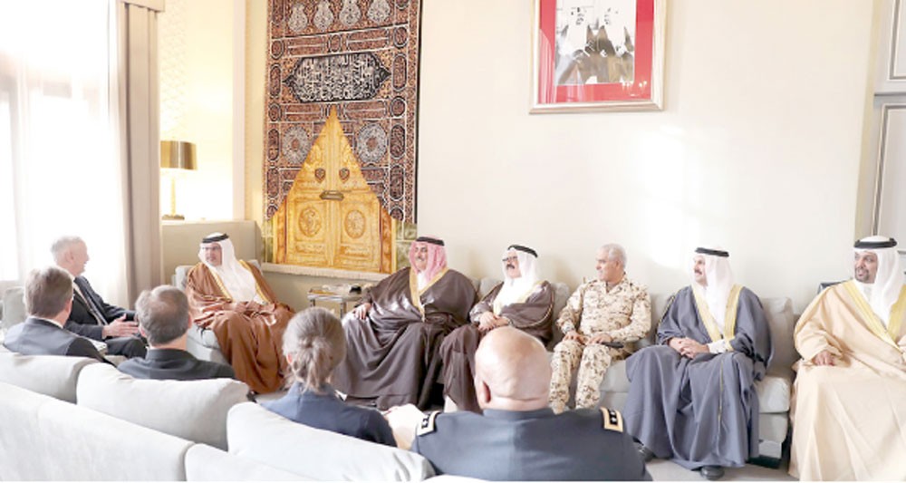 سمو ولي العهد: التحالف العسكري البحريني الأميركي امتد أثره الفعال إقليميا