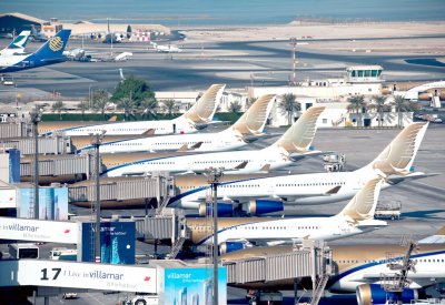 608.1 ألف مسافر يعبرون مطار البحرين في فبراير