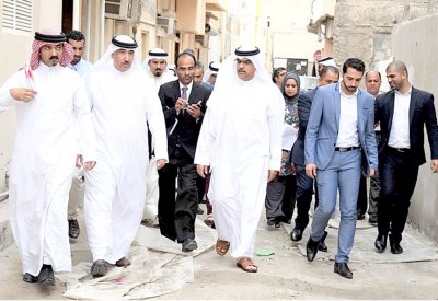 وكيل “الأشغال” يتابع احتياجات النعيم