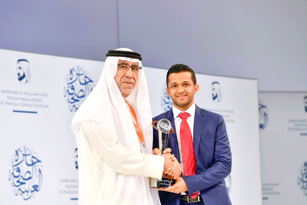 “البلاد” نافست كبريات الصحف وفازت بجدارة