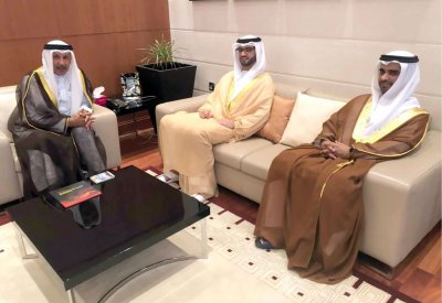 مستشار الملك للشباب والرياضة يستقبل سفير الإمارات 