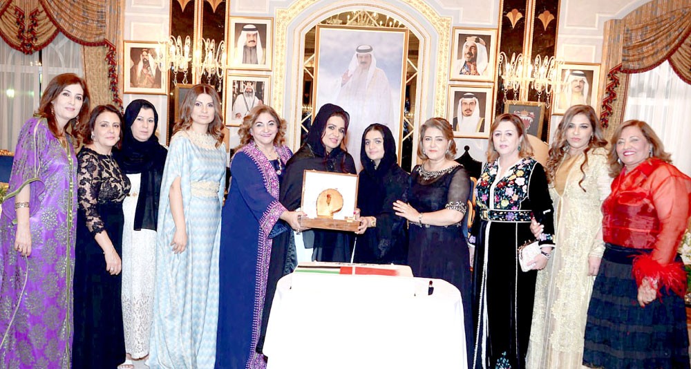 سمو الشيخة ثاجبة تحتفي بسمو الشيخة شما آل نهيان وتودع نعيمة الخوري