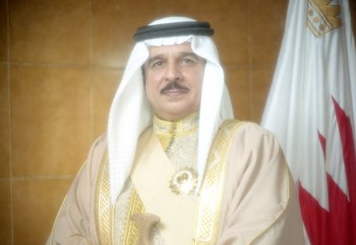 جلالة الملك يتلقى تعزية خالد بن حمد